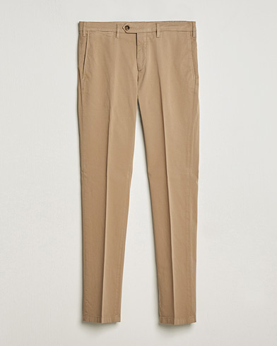 Mies |  | Canali | Cotton Stretch Chinos Beige