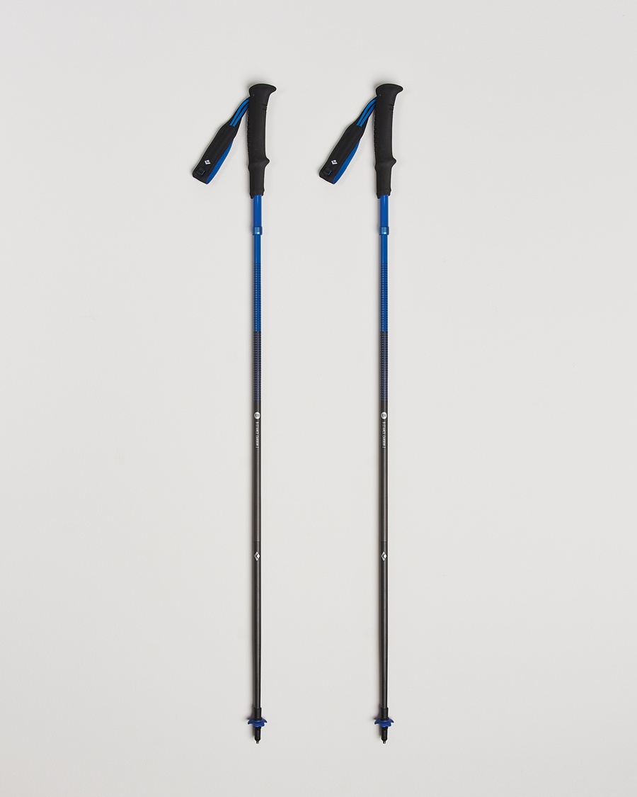 Black Diamond Distance Carbon Z Trekking/Running Poles Ultra Blue – Musta