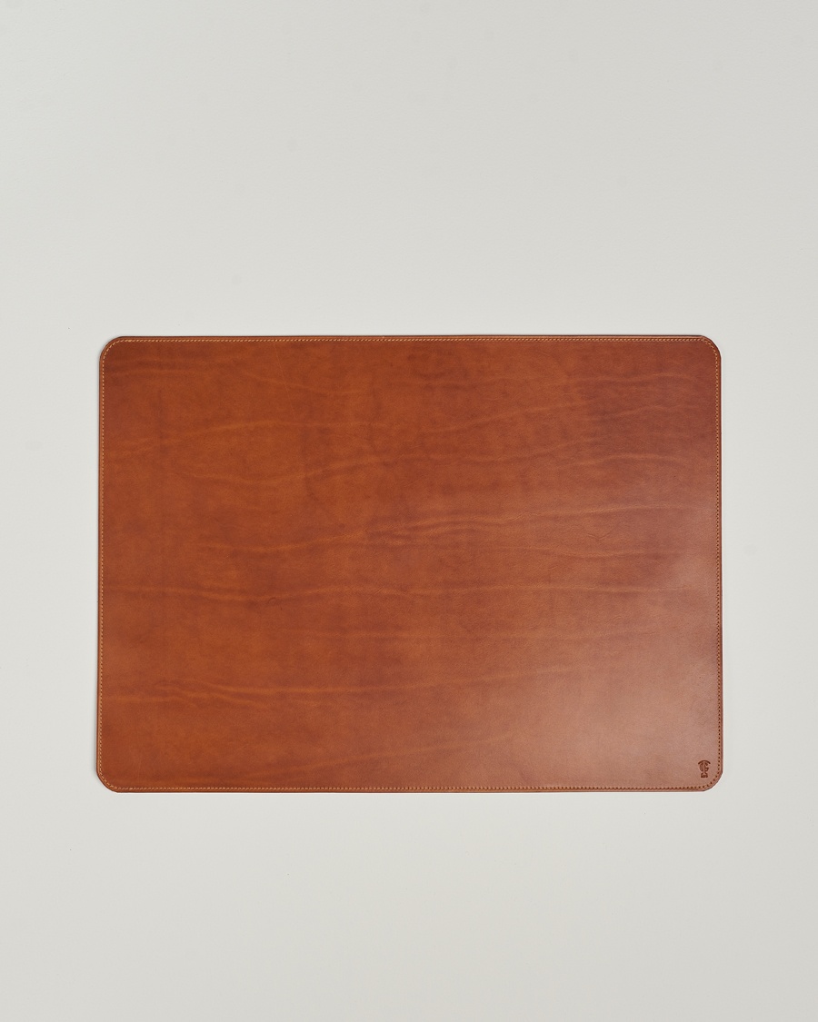 Tärnsjö Garveri Leather Desk Mat Light Brown – Ruskea