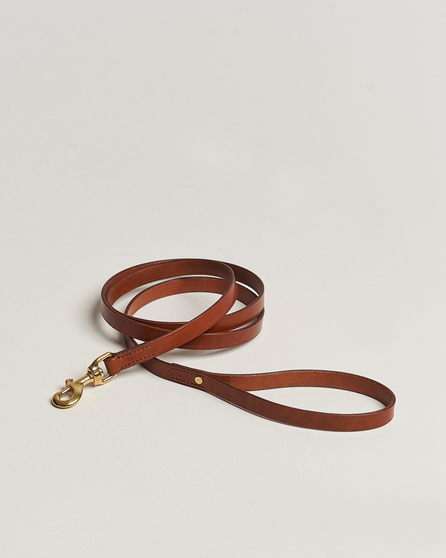 Tärnsjö Garveri Leather Dog Leash Light Brown – Ruskea
