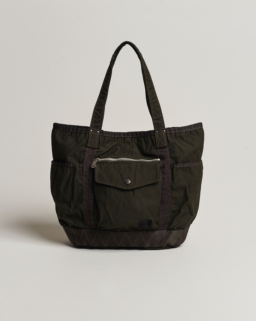 Porter-Yoshida & Co. Crag Tote Bag Khaki – Vihreä