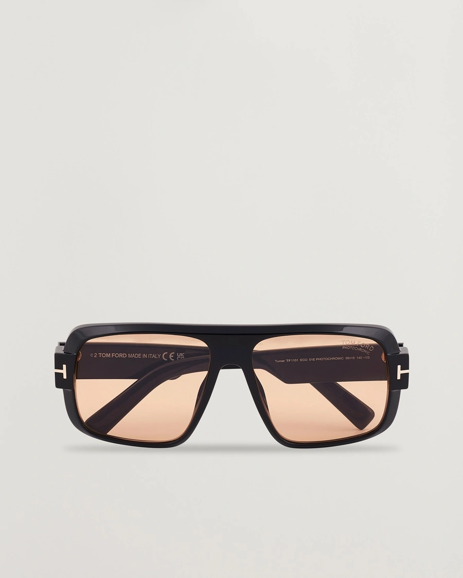 Tom Ford Turner FT1101 Sunglasses Black/Brown – Musta