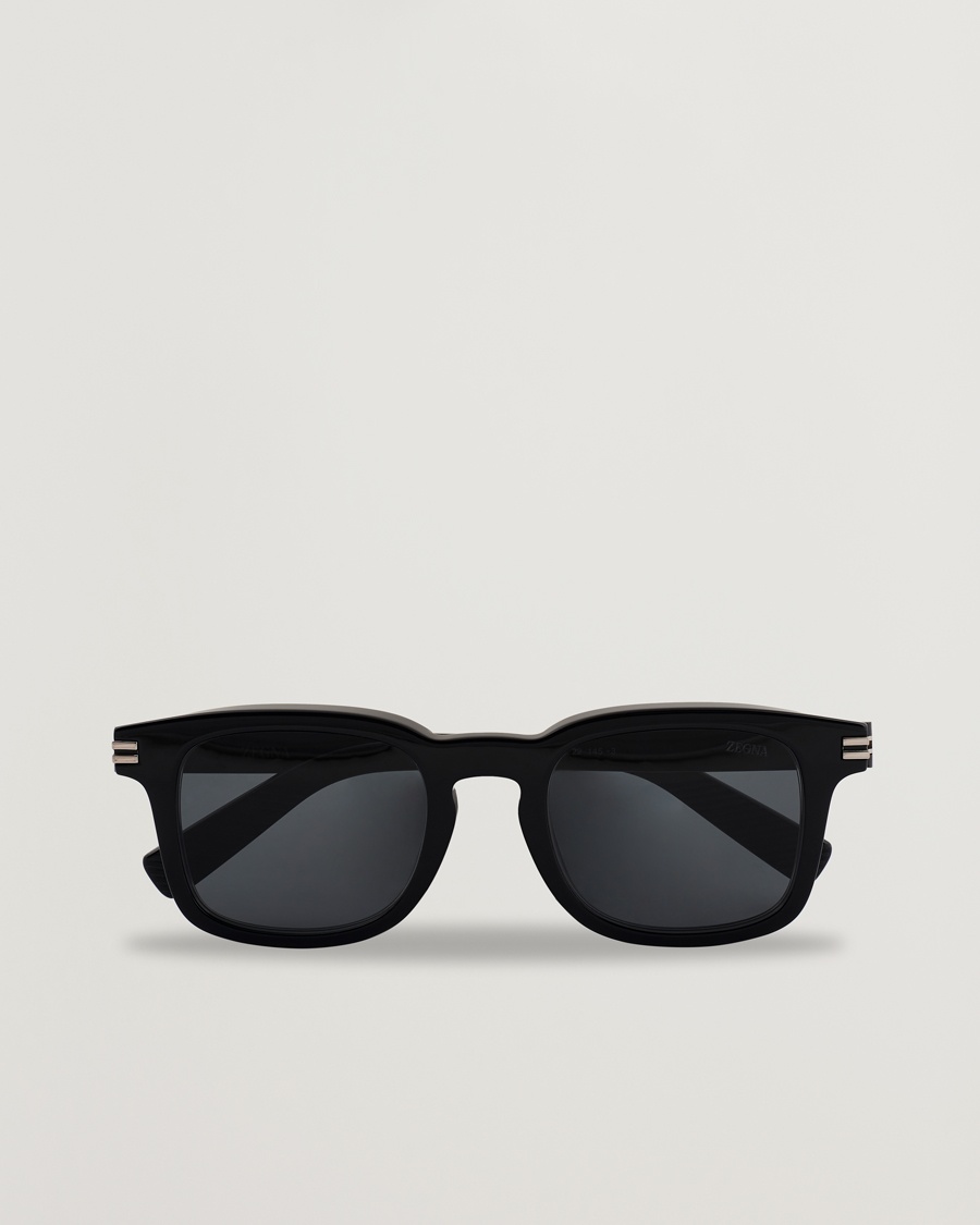 Zegna EZ0230 Sunglasses Black/Smoke – Musta