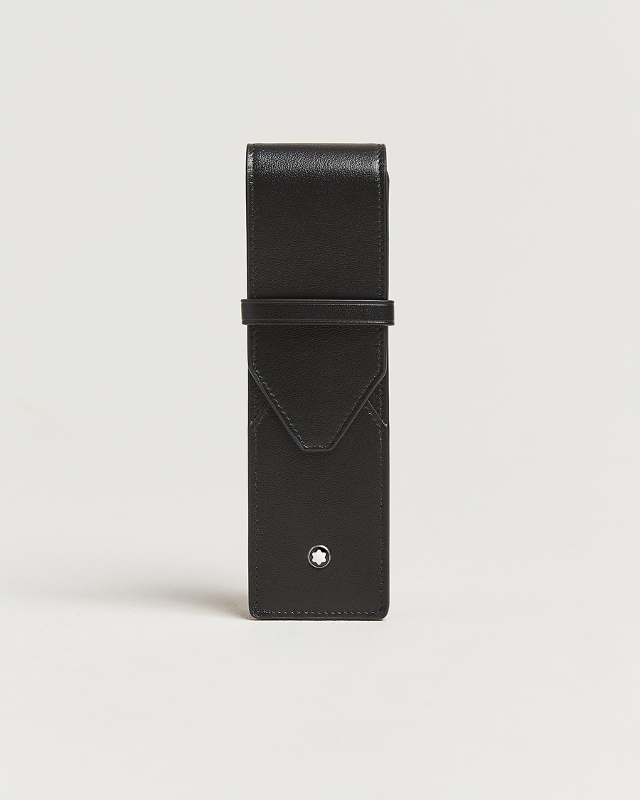 Montblanc Meisterstück 2-Pen Pouch Black – Musta