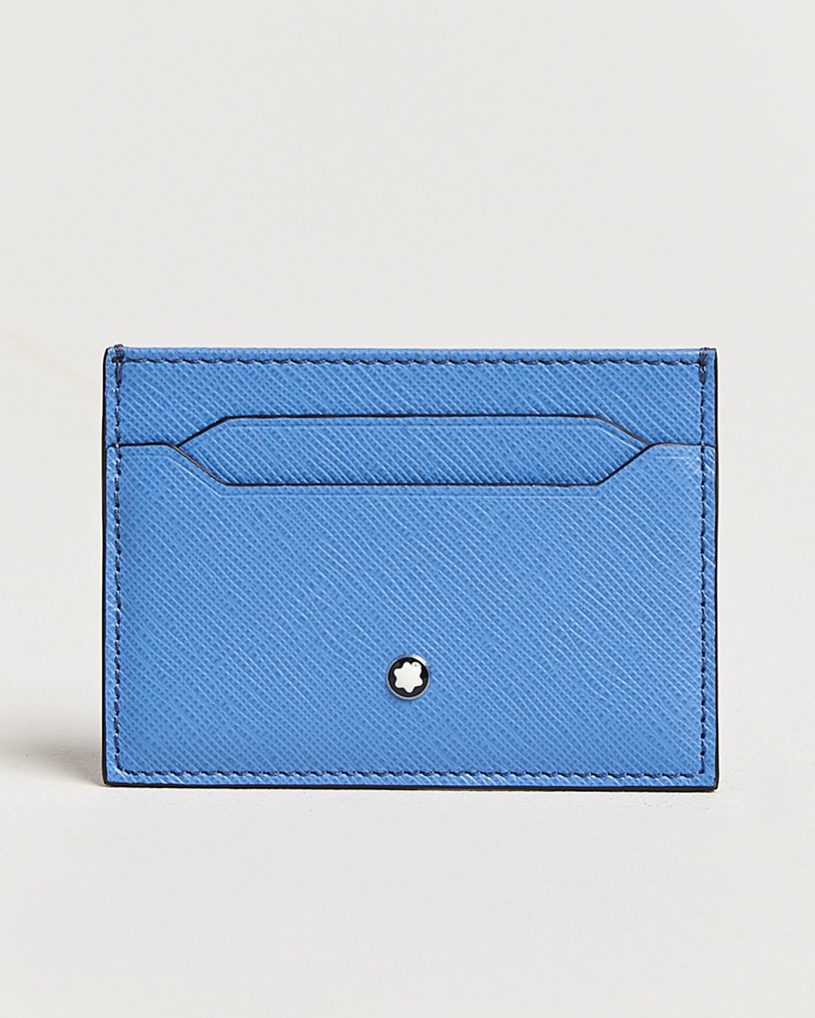 Montblanc Sartorial card holder 5cc Dusty Blue – Sininen