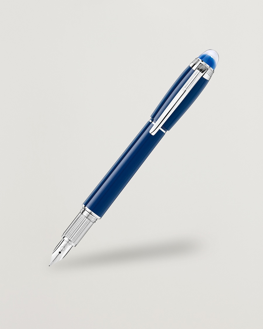 Montblanc StarWalker Blue Planet Precious Resin FP Blue – Sininen