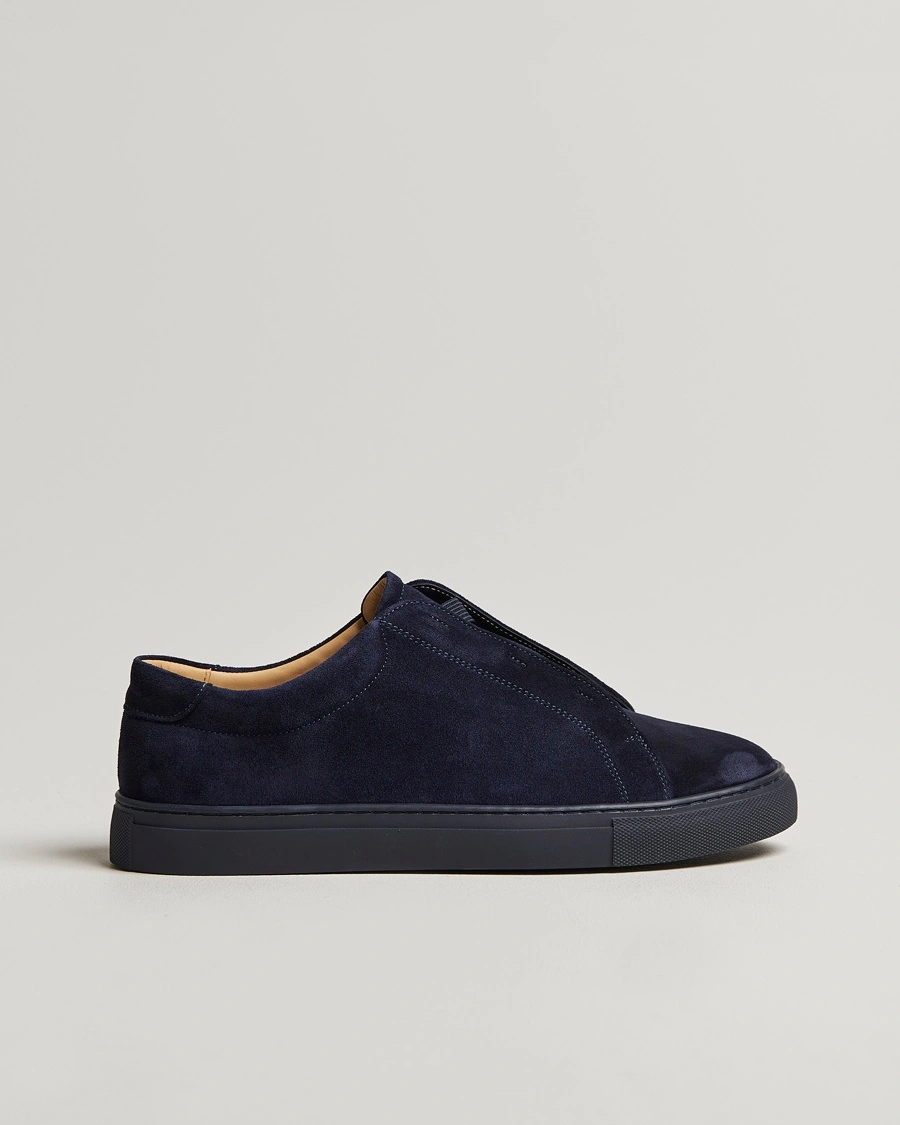 Myrqvist Alnö Sneakers Navy Suede – Sininen