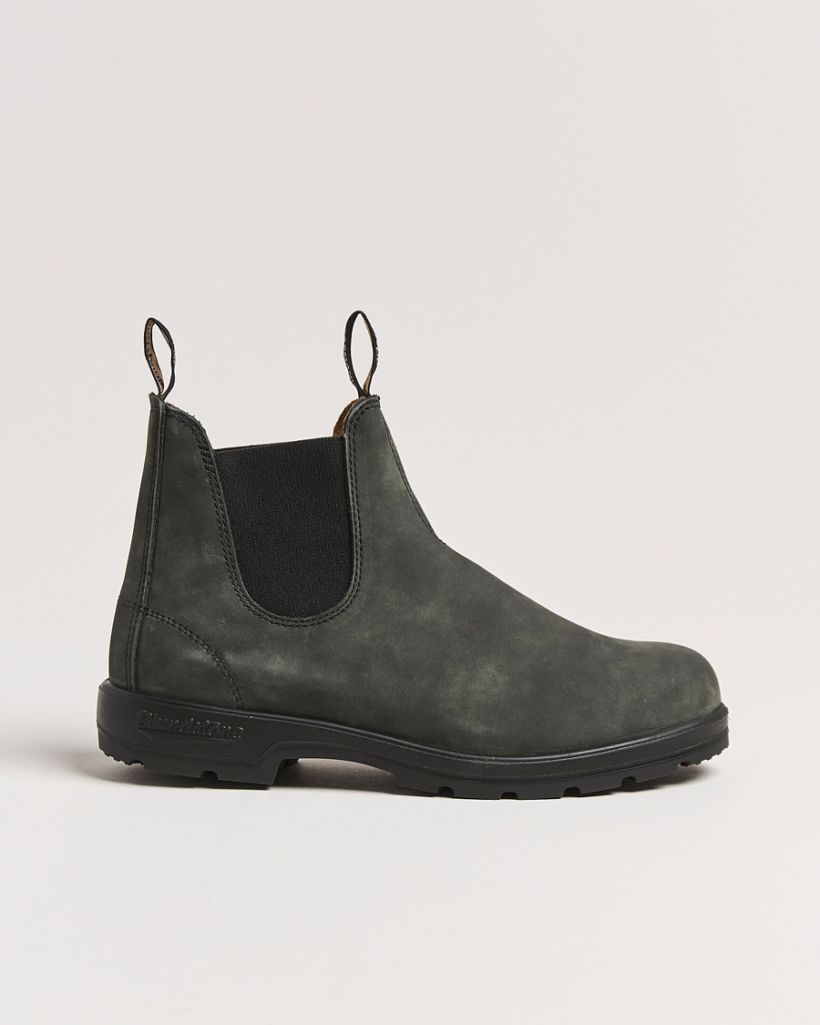 Blundstone 587 Original Leather Chelsea Boot Rustic Black – Musta