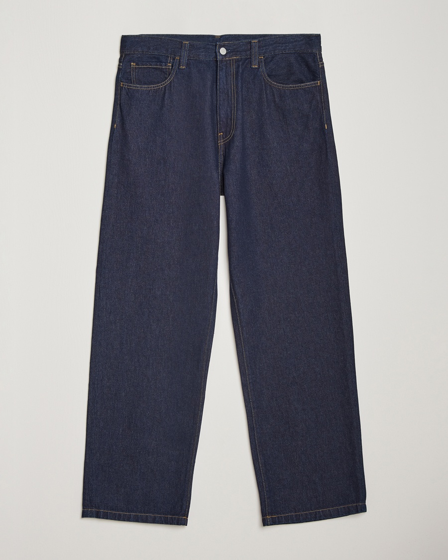 Carhartt WIP Landon Pant Robertson Denim Blue Rinsed – Sininen