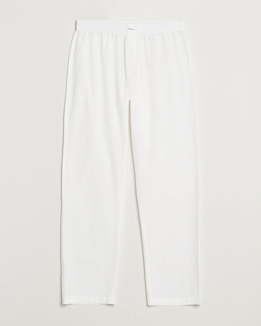 Bread & Boxers Woven Pyjama Pant White – Valkoinen