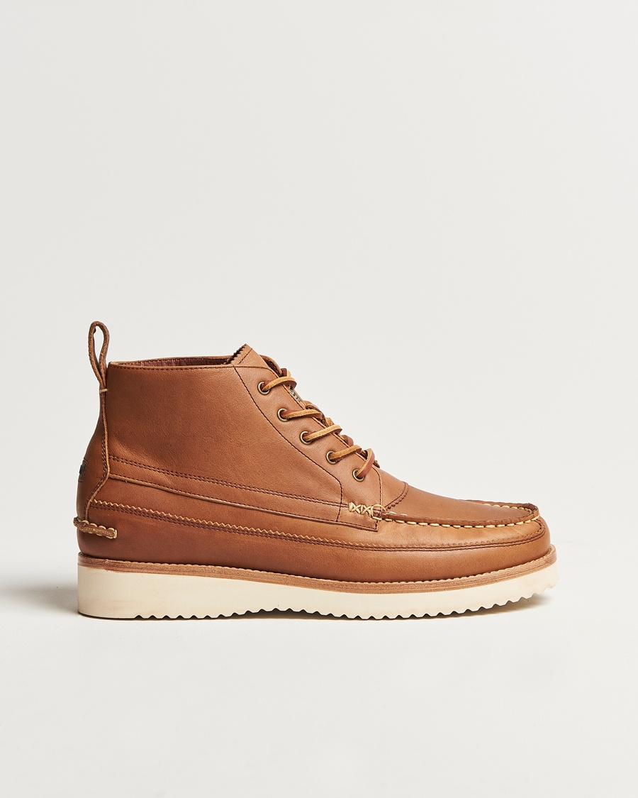 Polo Ralph Lauren Ranger Leather Boots Polo Tan – Ruskea