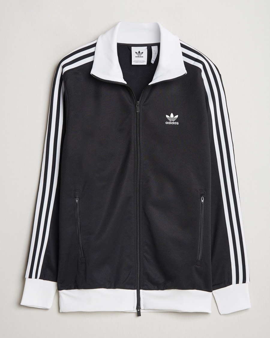 adidas Originals Classic Track Jacket Black – Musta