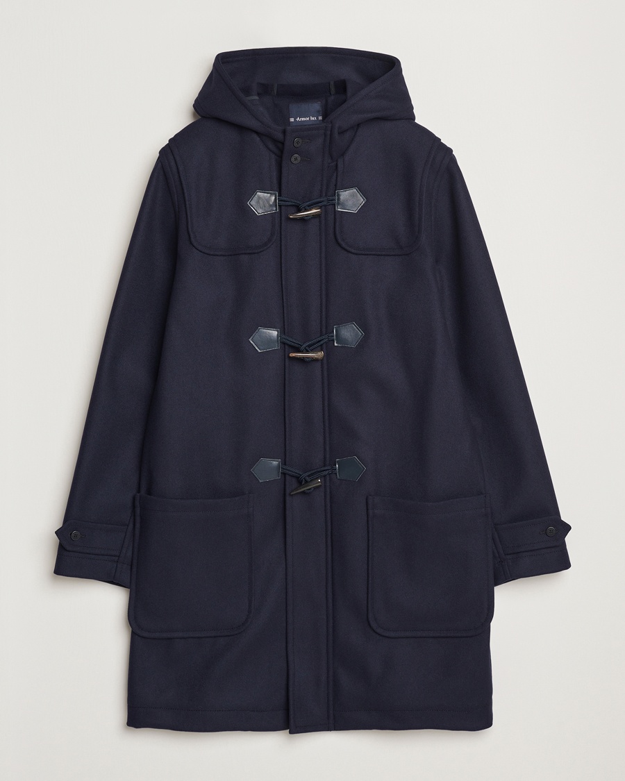 Armor-lux Quimper Duffle Coat Navy – Sininen