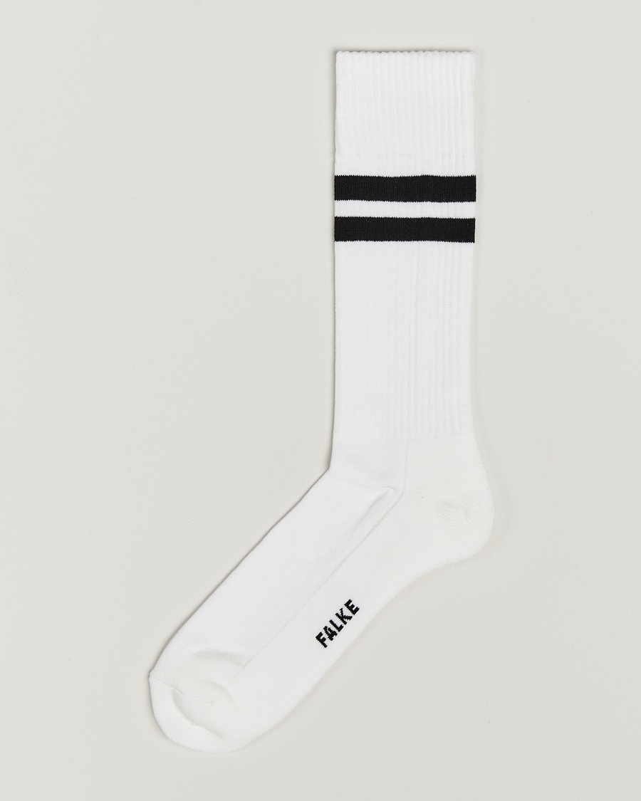 Falke Dynamic Tennis Sock White/Black – Valkoinen