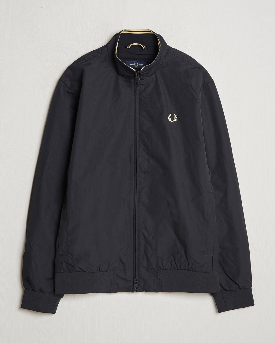 Fred Perry Brentham Jacket Black – Musta