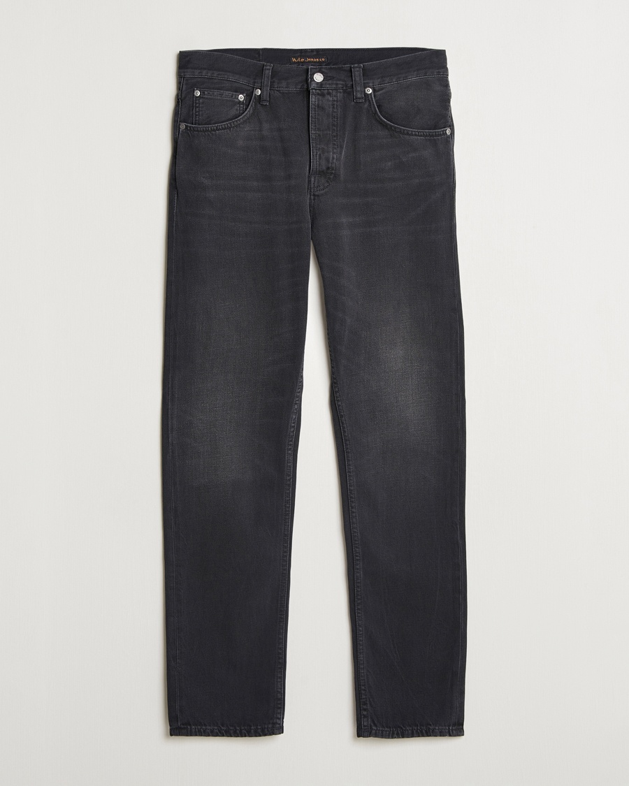 Nudie Jeans Steady Eddie II Jeans Black Change – Musta