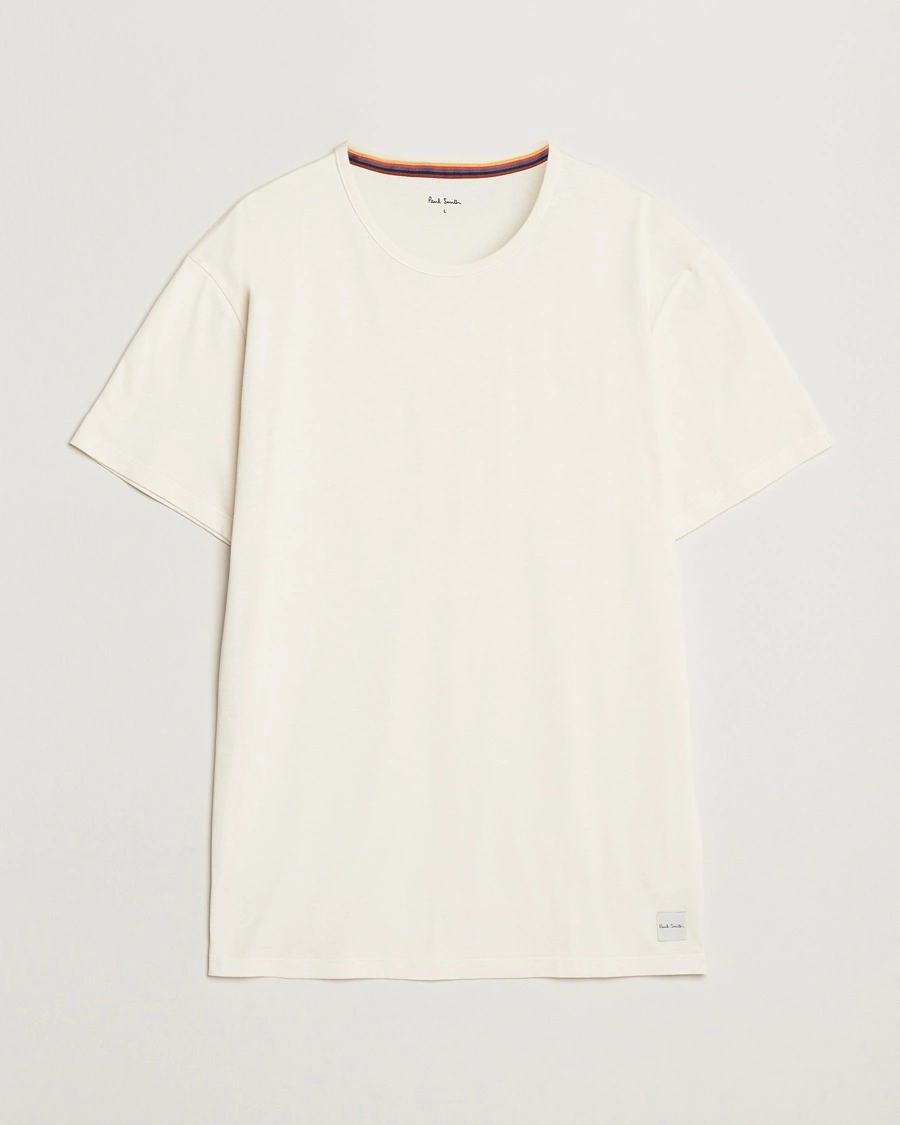 Paul Smith Artist Rib Crew Neck T-Shirt White – Valkoinen