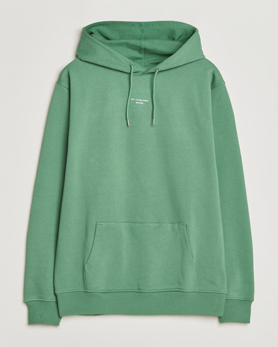 Drôle de Monsieur Classic Slogan Hoodie Water Green – Vihreä