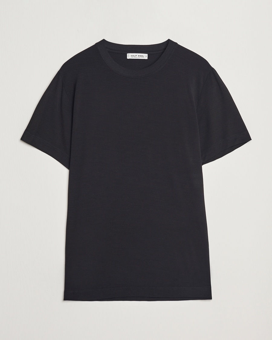 CDLP Wool T-Shirt Black – Musta