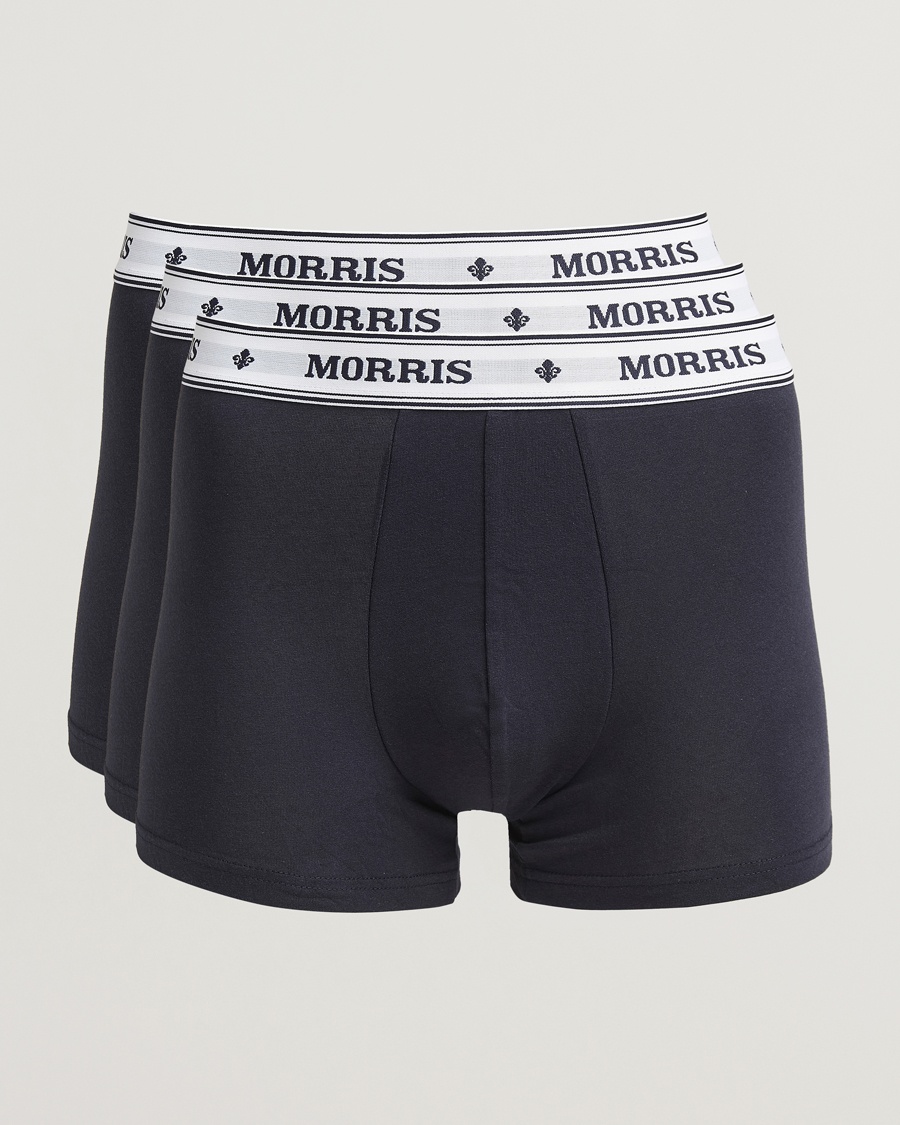 Morris Boxer Brief 3-Pack Old Blue – Sininen