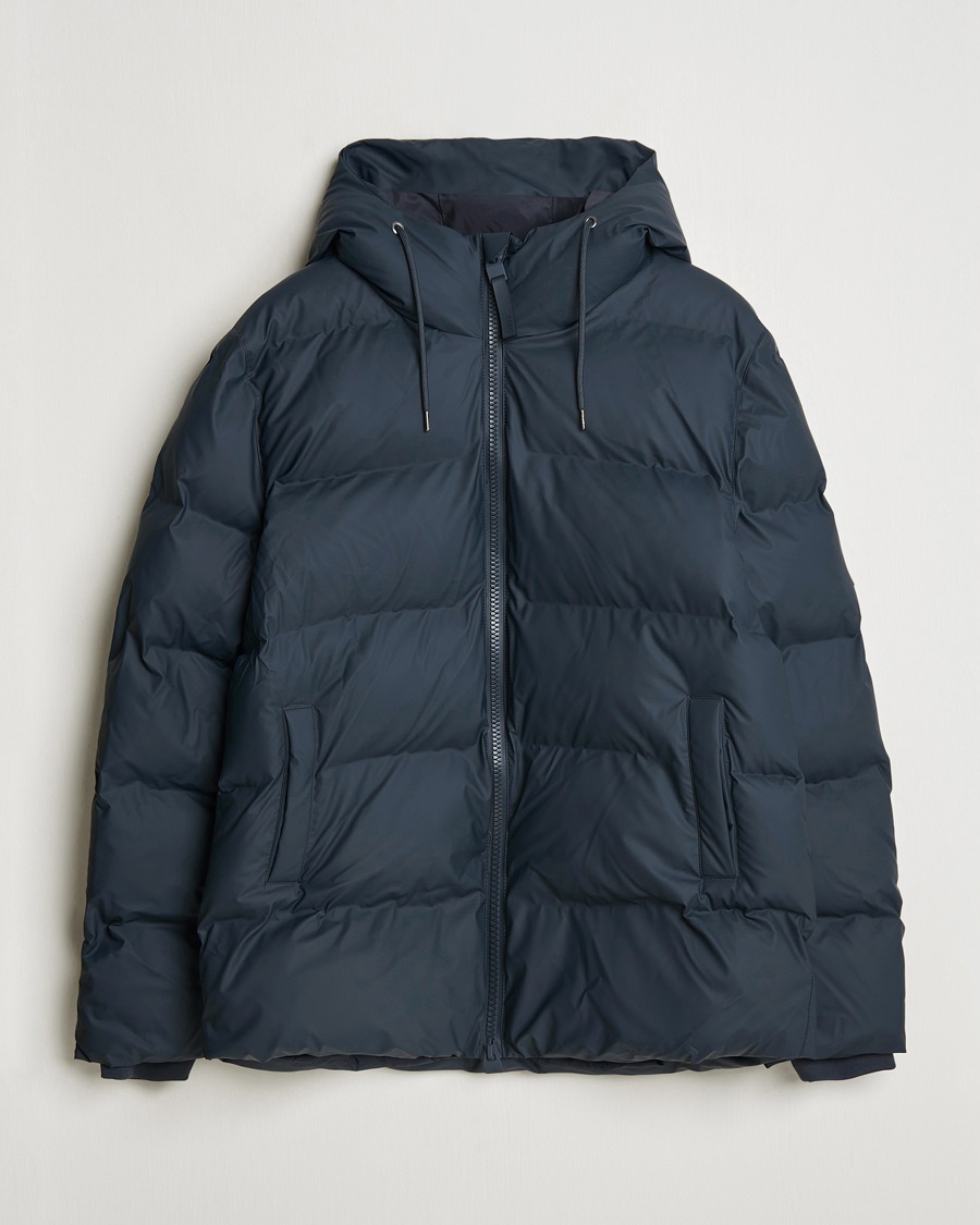 RAINS Alta Puffer Jacket Navy – Sininen