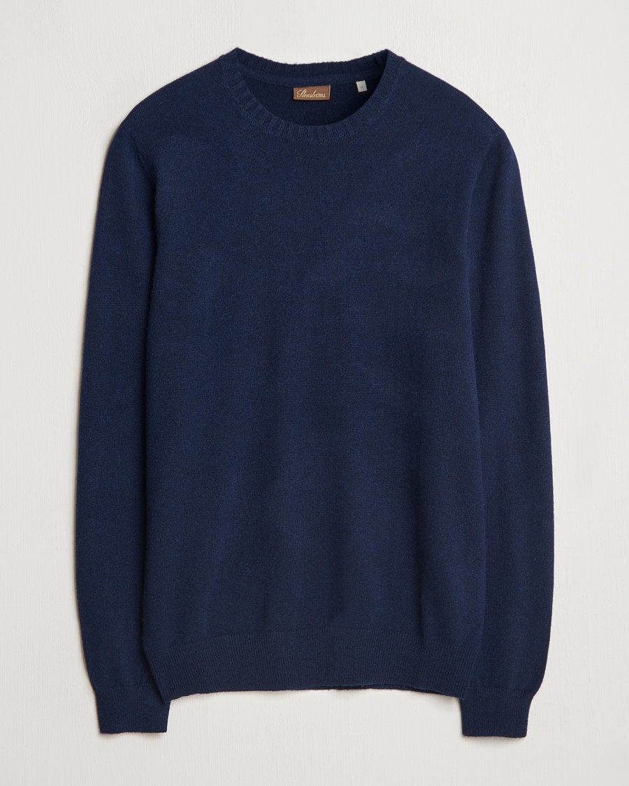 Stenströms Cashmere Crewneck Navy – Sininen