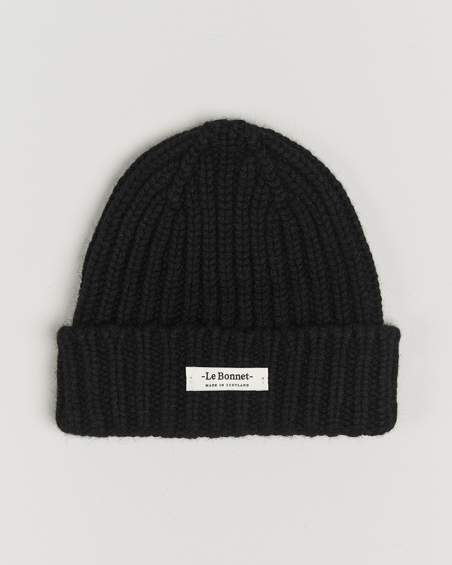 Le Bonnet Le Grand Logo Onyx – Musta