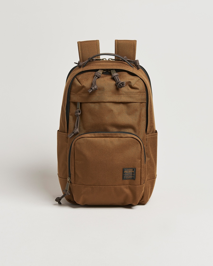Filson Dryden Cordura Nylon Backpack Whiskey – Ruskea
