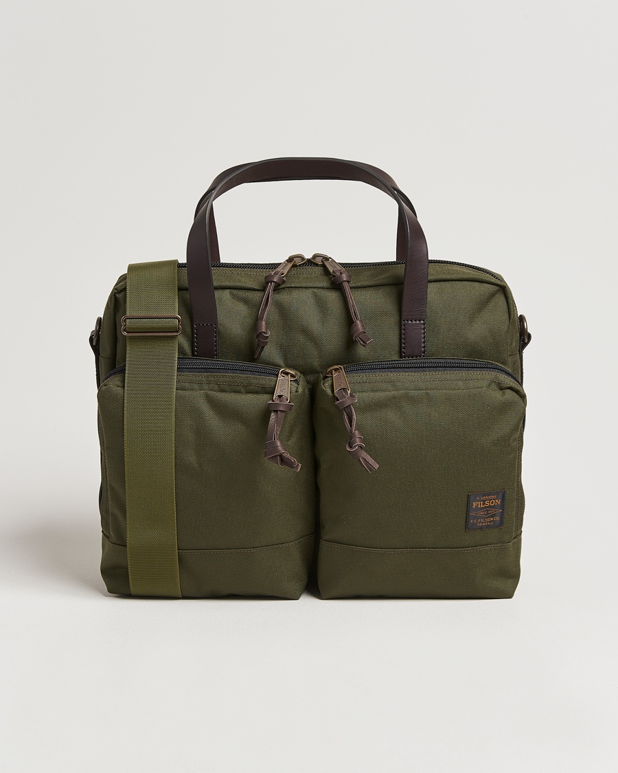 Filson FilsonDryden Cordura Nylon BriefcaseOtter Green – Vihreä