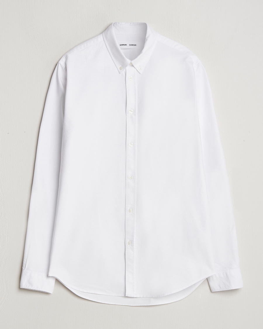 Samsøe Samsøe Saliam Oxford Shirt White – Valkoinen