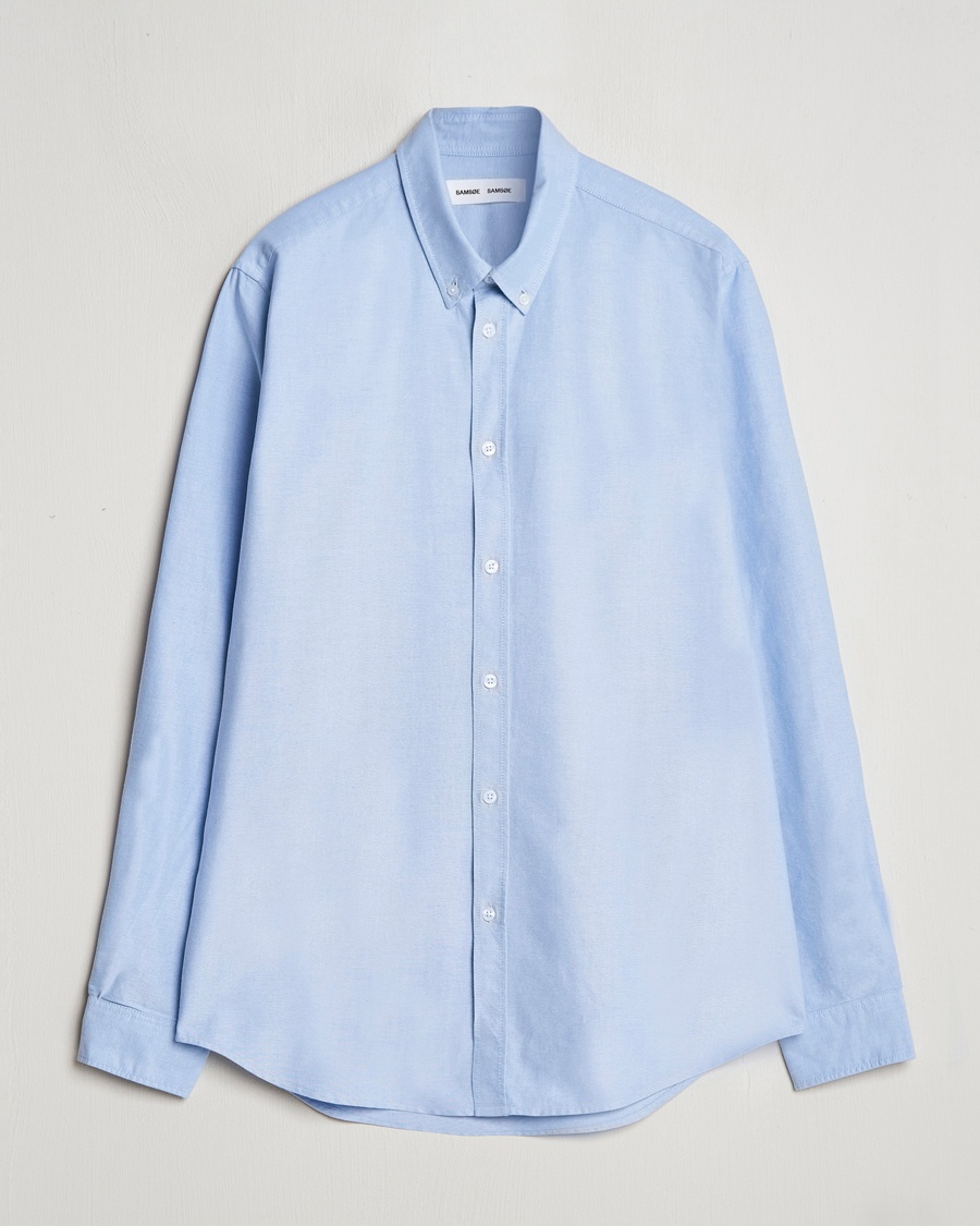 Samsøe Samsøe Saliam Oxford Shirt Oxford Blue – Sininen
