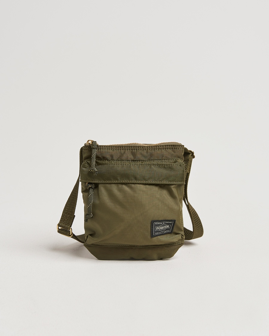 Porter-Yoshida & Co. Force Small Shoulder Pouch Olive Drab – Vihreä