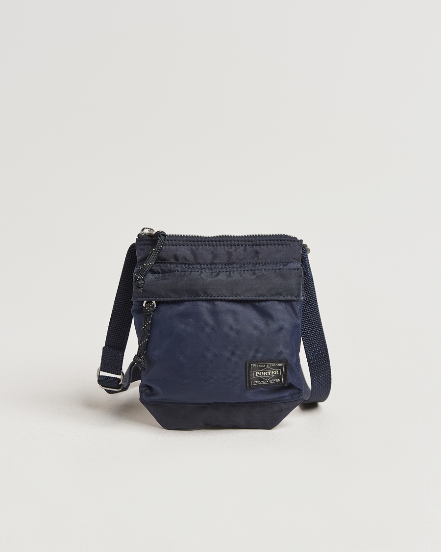 Porter-Yoshida & Co. Force Small Shoulder Pouch Navy Blue – Sininen