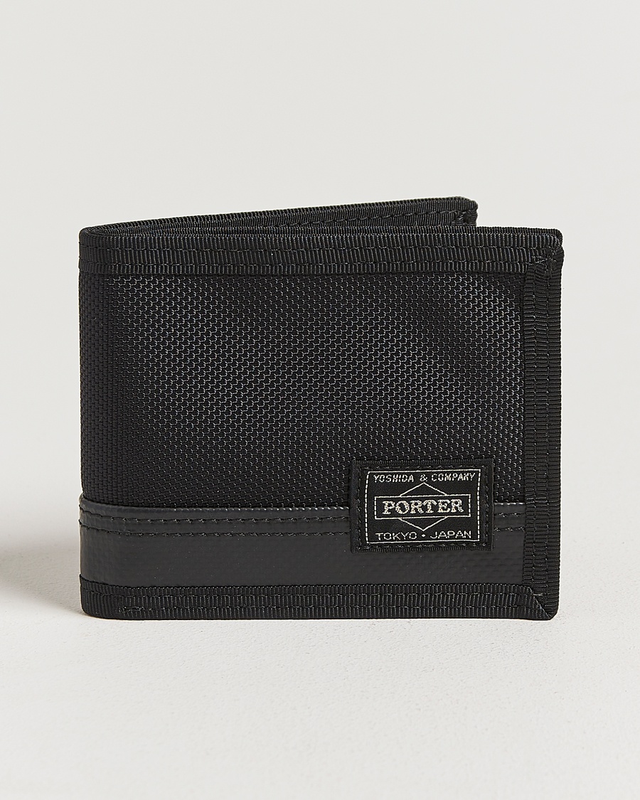 Porter-Yoshida & Co. Heat Wallet Black – Musta