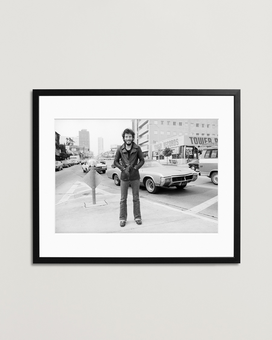 Sonic Editions Framed Bruce Springsteen on Sunset Strip – Musta