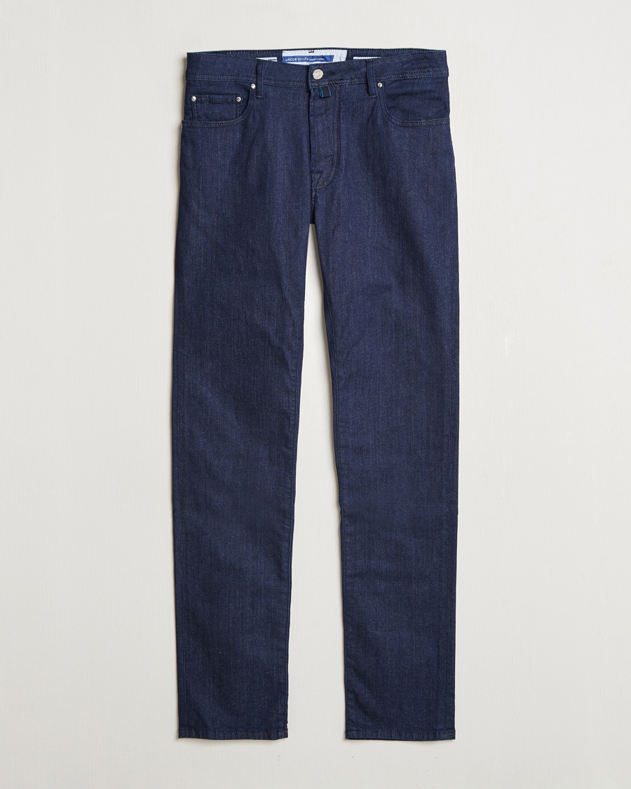 Jacob Cohën Bard 688 Slim Fit Stretch Jeans Dark Tonal Wash – Sininen