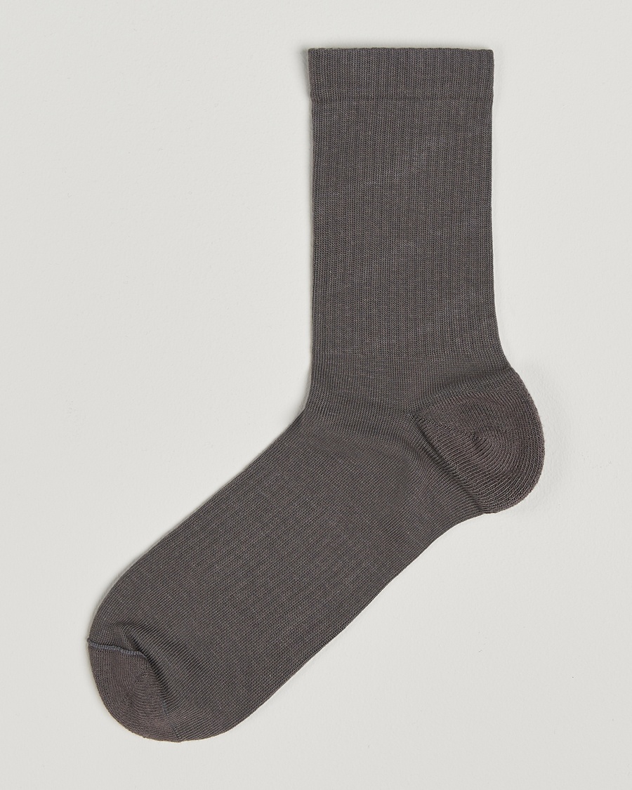 Sweyd Crew Cotton Socks Grey – Harmaa
