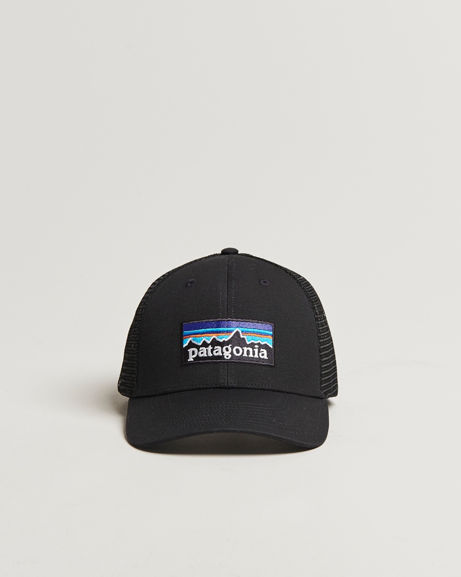 Patagonia PatagoniaP-6 Logo LoPro Trucker HatBlack – Musta