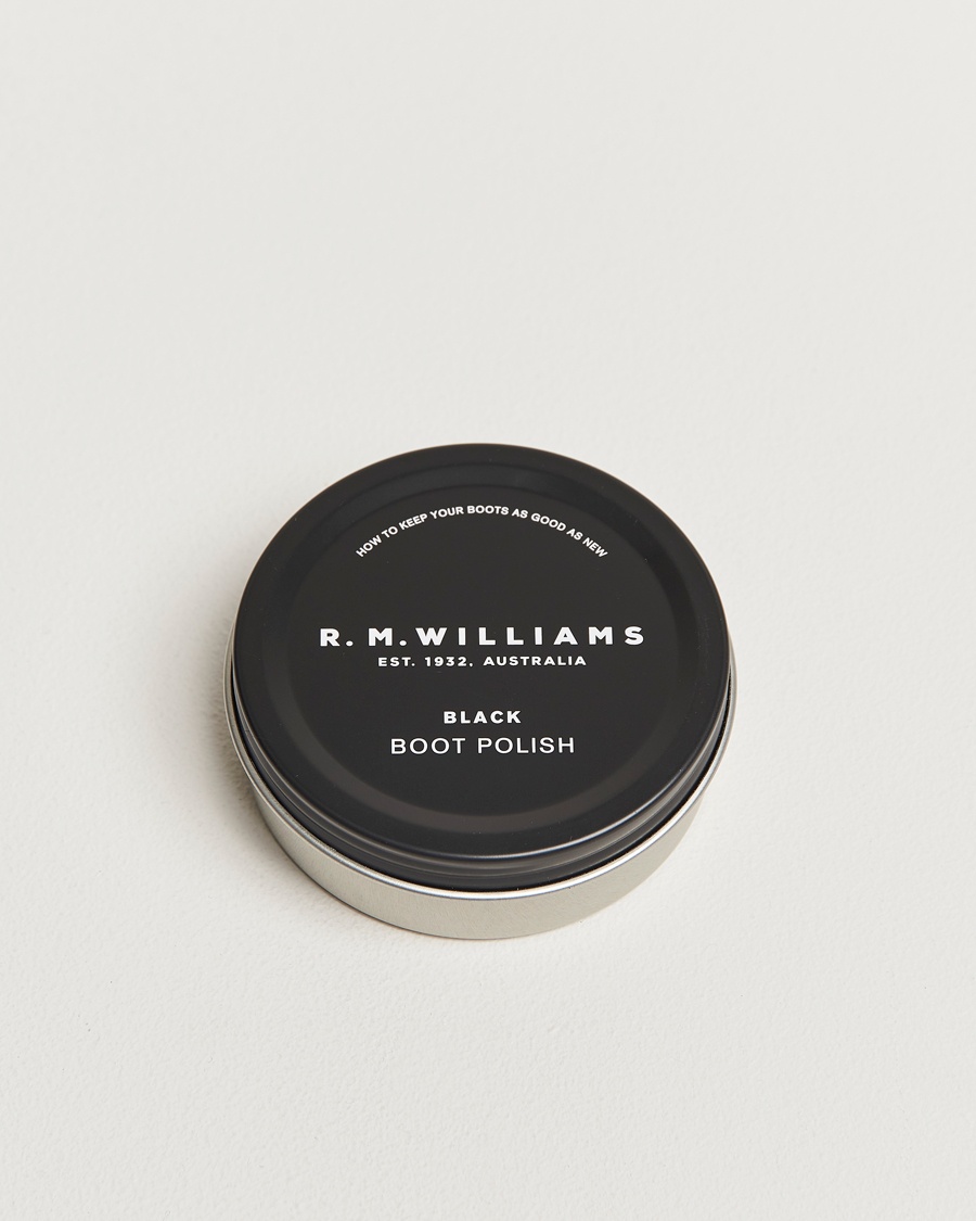 R.M.Williams Stockman's Boot Polish 70ml Black – Musta