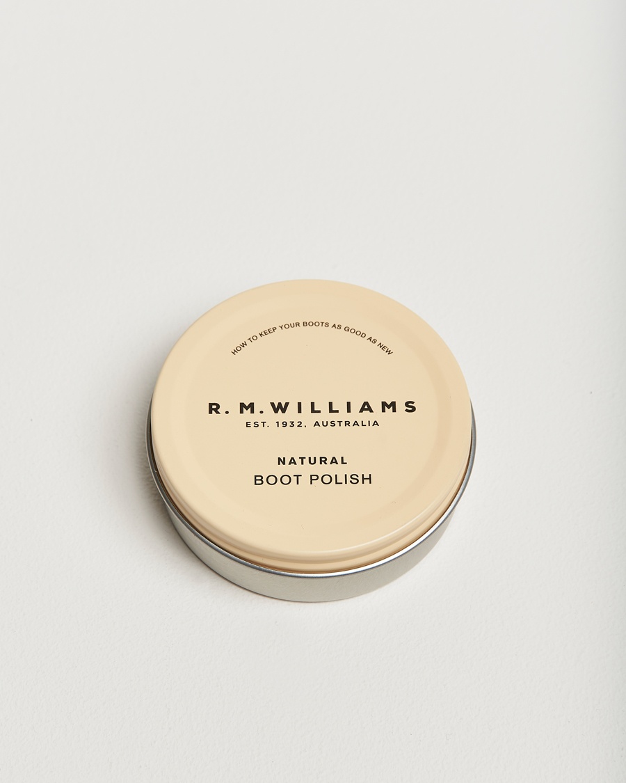 R.M.Williams Stockman's Boot Polish 70ml Natural – Läpinäkyvä