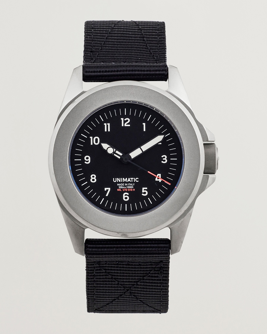 UNIMATIC UT4 Toolwatch Black – Musta