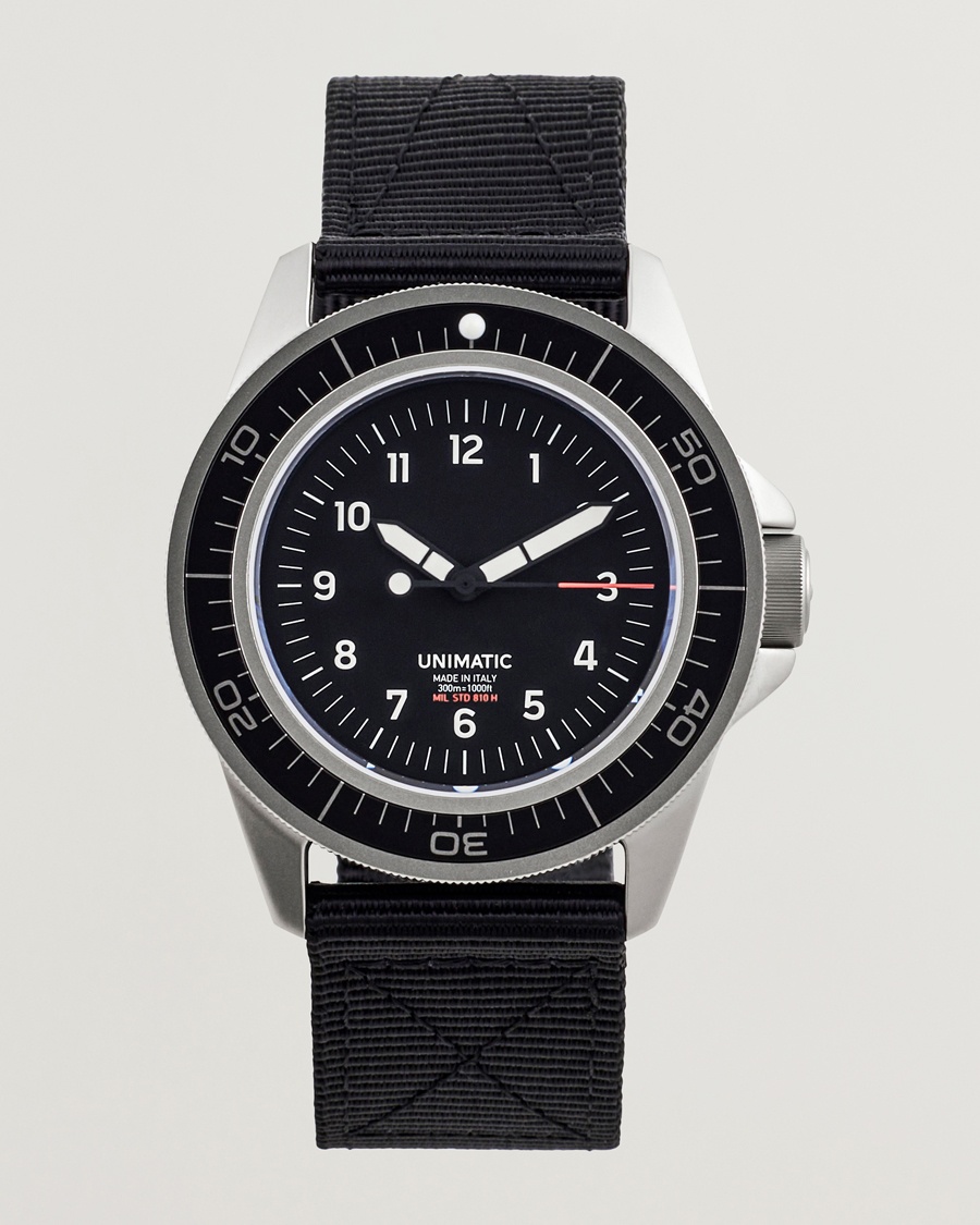 UNIMATIC UT1 Toolwatch Black – Musta