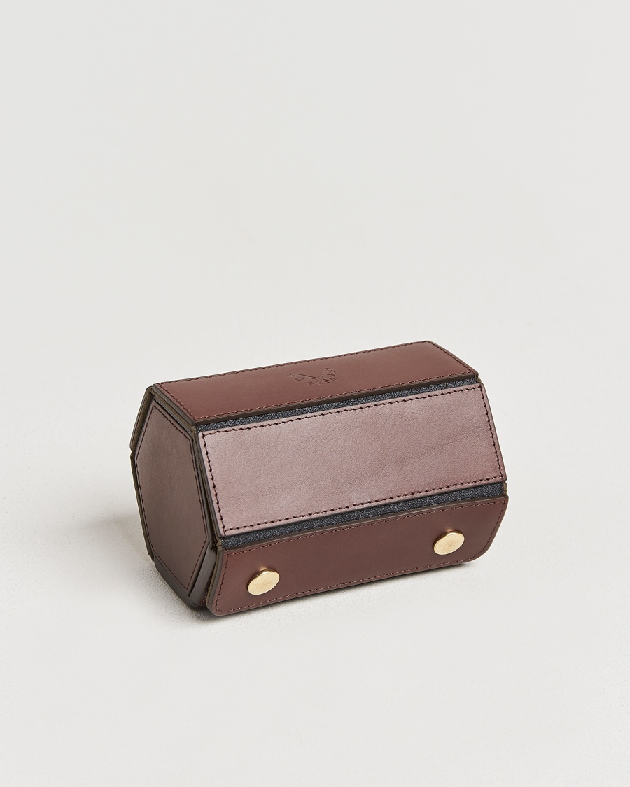 Bennett Winch Double Watch Roll Brown – Ruskea