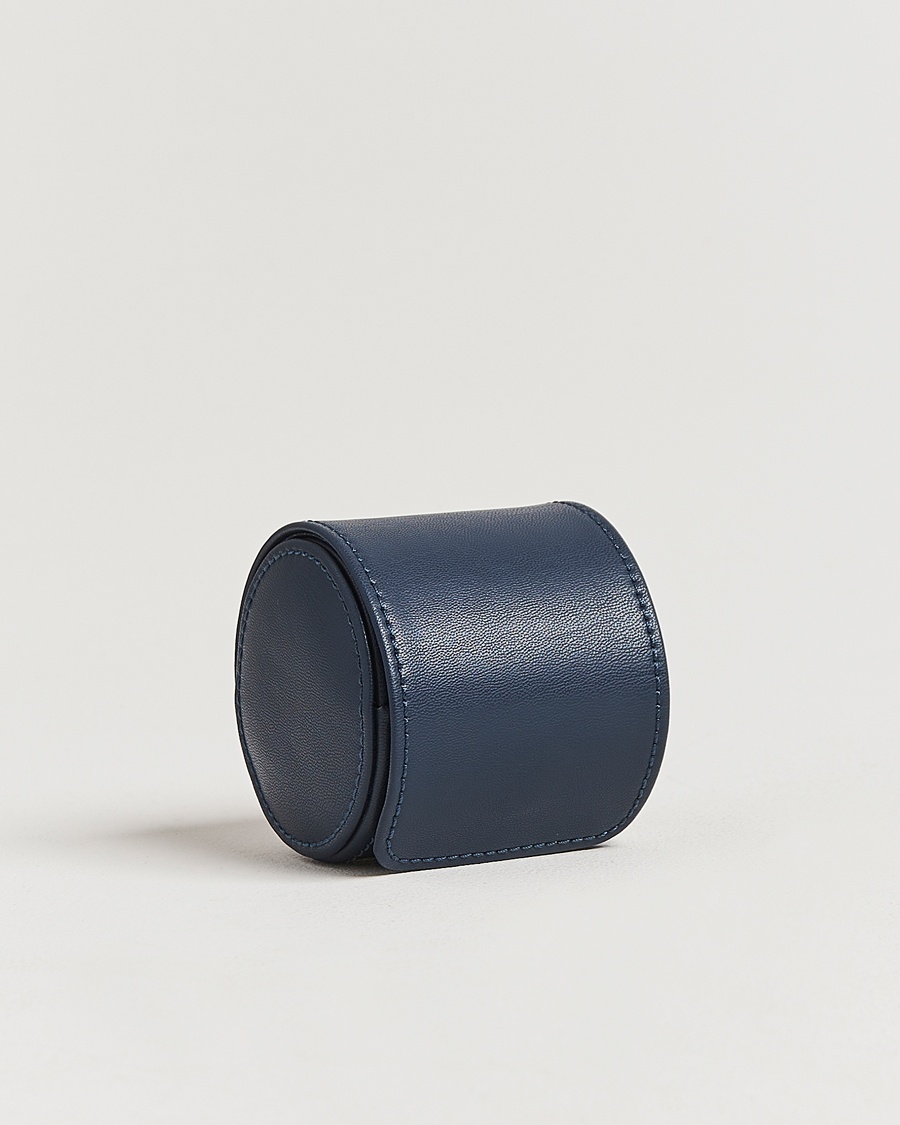 WOLF Single Watch Roll Earth Midnight Blue – Sininen