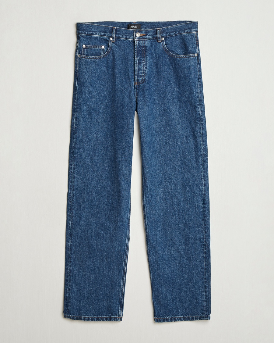 A.P.C. Fairfax Jeans Washed Indigo – Sininen