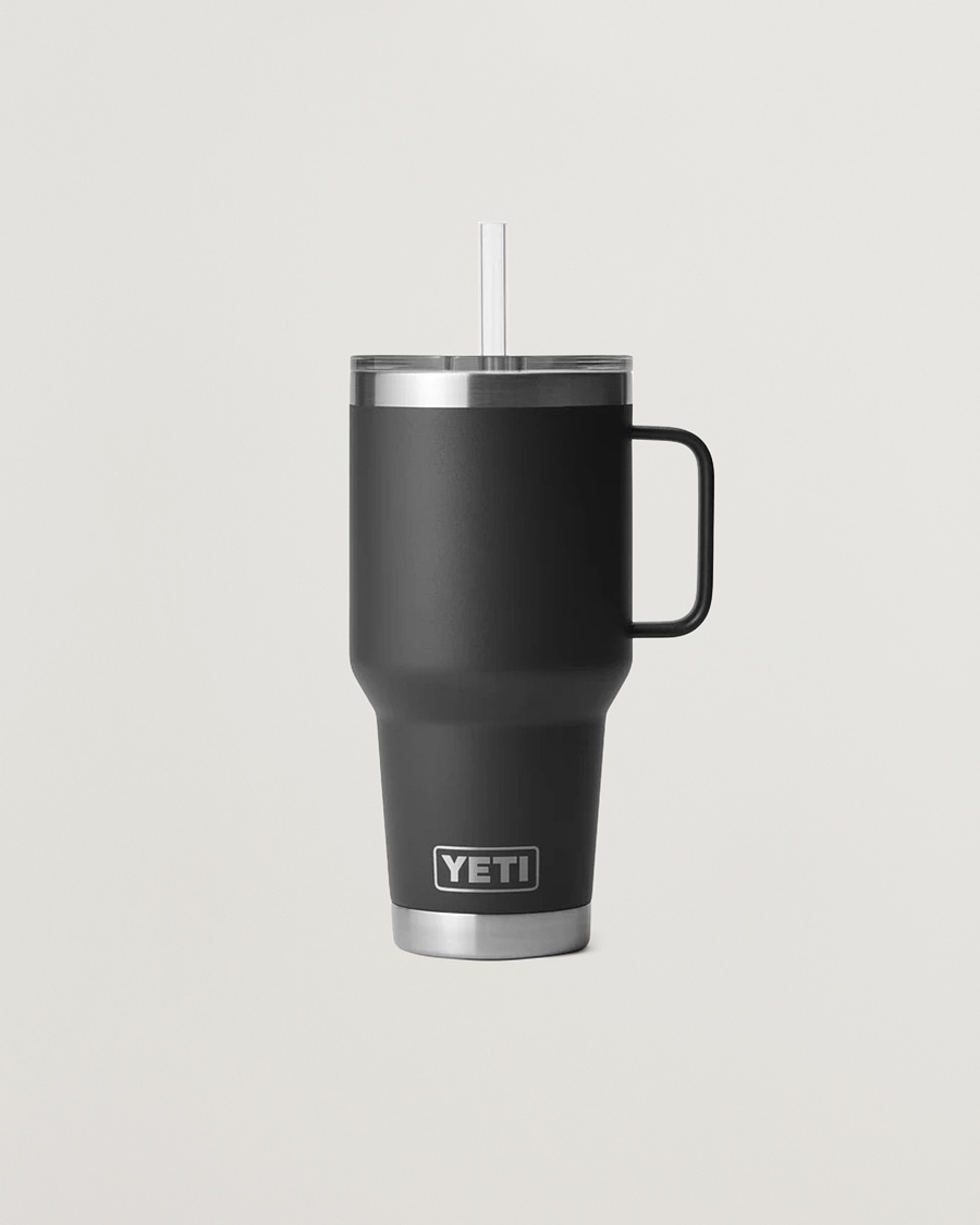 YETI Rambler 35 Oz Straw Mug Black – Musta