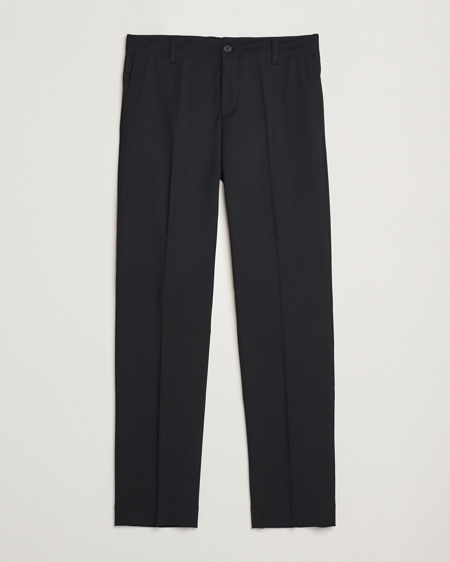 Filippa K Troy Tailored Drawstring Trousers Black – Musta