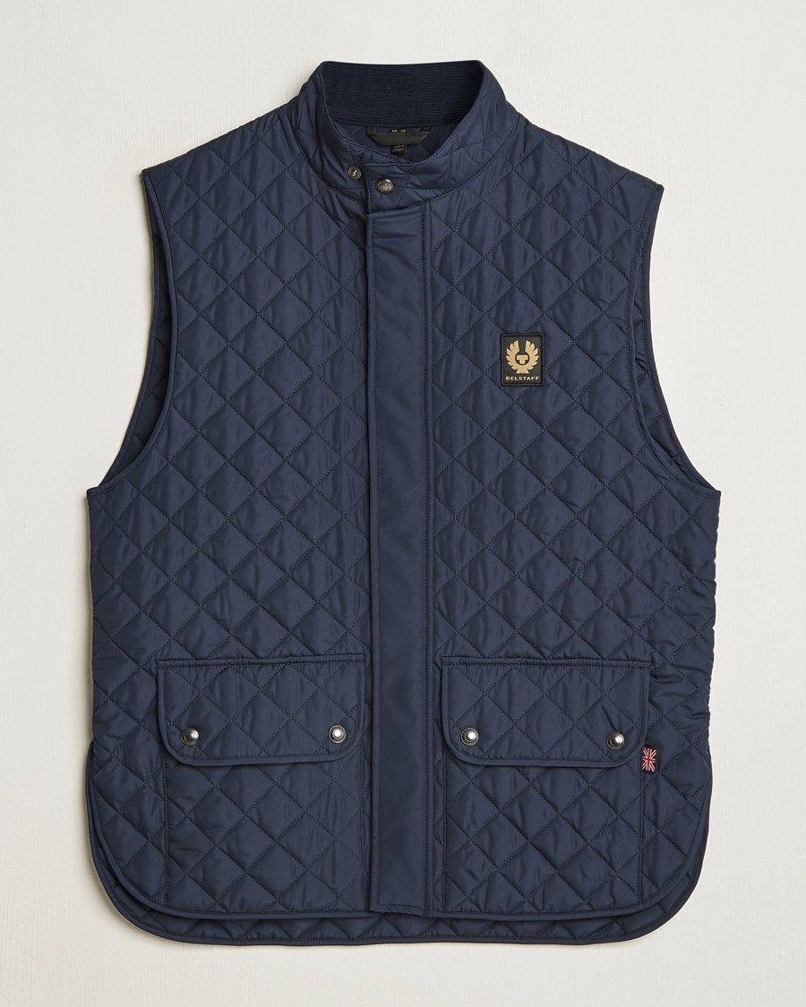 Belstaff Icon Gilet Dark Ink – Sininen