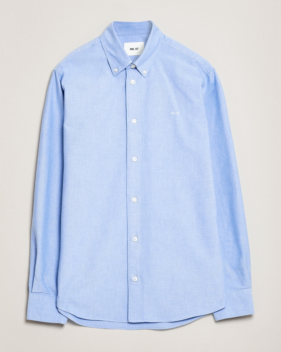 NN07 Colby Oxford Shirt Light Blue – Sininen