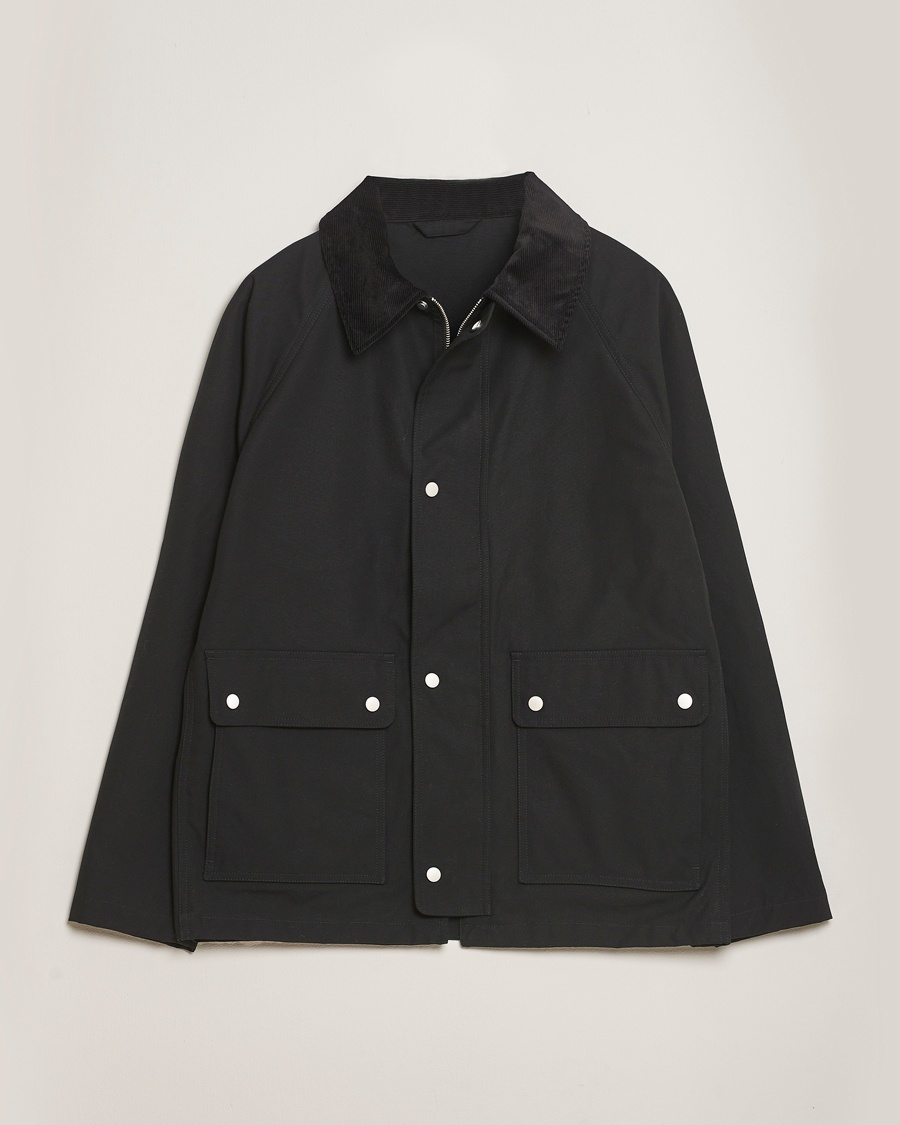 NN07 Glenn Brittish Millrain Jacket Black – Musta